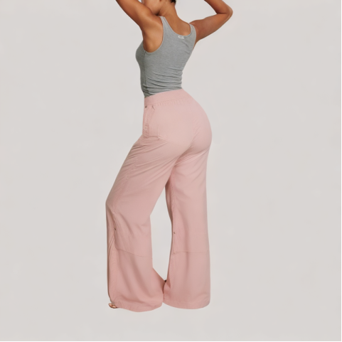 Wide Leg Casual Overalls