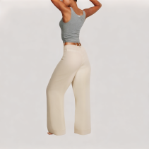 Solid Color Versatile Casual Pants