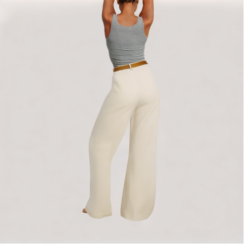 Solid Color Versatile Casual Pants