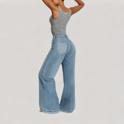 Casual Wide Leg Jeans