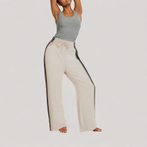 Contrast Color Casual Sweatpants