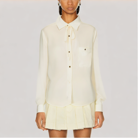 Khaki Long Sleeved Shirt