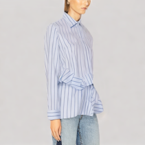 Casual Commuter Striped Shirt