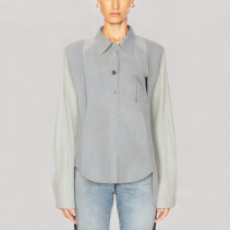 Versatile Casual Striped Long Sleeve Shirt