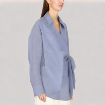 Cross Strap Long Sleeve Shirt