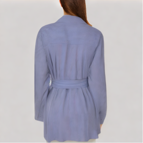 Cross Strap Long Sleeve Shirt