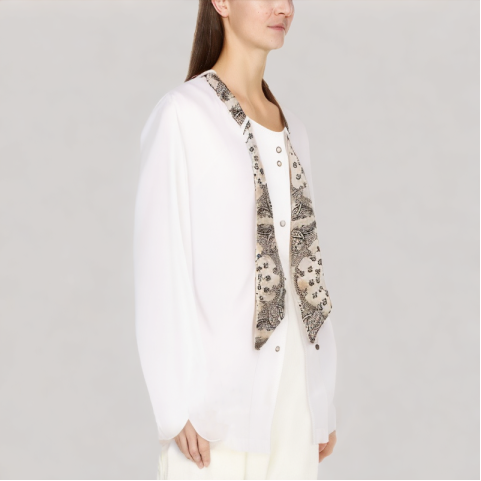 V Neck Solid Color Long Sleeved Shirt