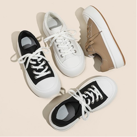 Thick Soled Versatile Casual Shoes